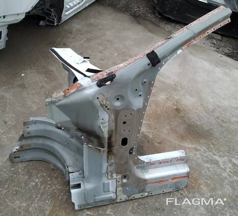 1024199-S0-Z A-Säule, vorne, links (vorne) ohne Füllbaugruppe Tesla Modell S, Modell S RES