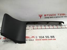 21002310-14-E Mittelplattenauflage, rechts unten PVC B SCHWARZ für Tesla Model S, SR, X. E