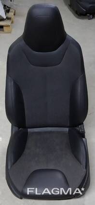 Beifahrersitzbaugruppe BASE BLACK (GEN 1, breite Kopfstütze, keine Tasche) Tesla Model S,