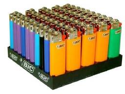 Bic flint lighters, original . Multi colors