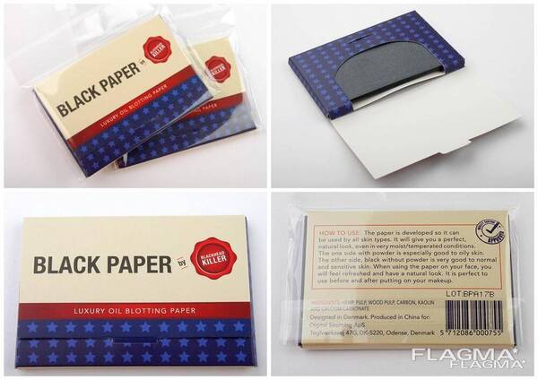 Blackhead Killer Paper матирующие, впитывающие салфетки для лица косметика стоковый товар