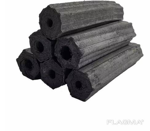 Hard wood sawdust smokeless charcoal