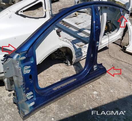 Karosserieträger A/B links PPSB Tesla Modell 3 1073673-S0-A