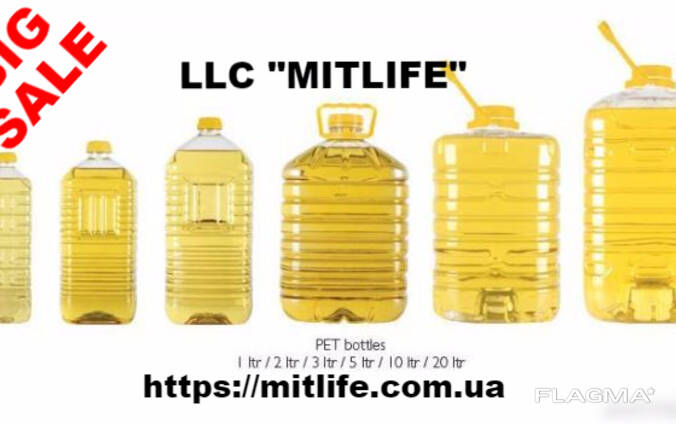 Подсолнечное масло рафинированное Украина LLC Mitlife