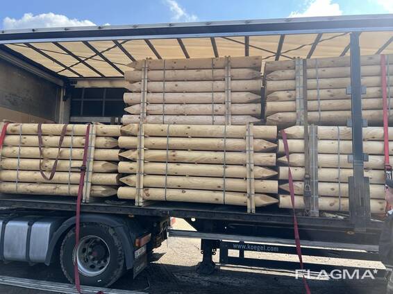 Продам брус оцилиндрованный